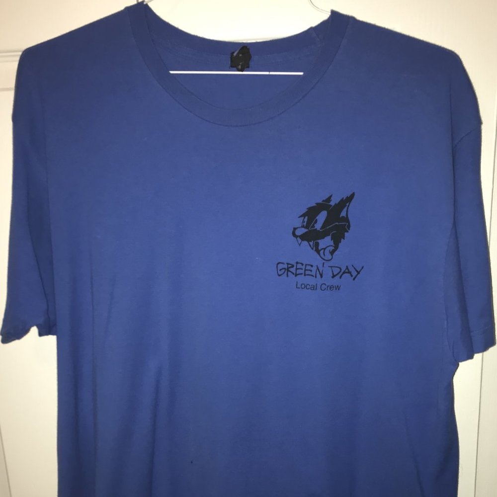 Green Day Local Crew Blue Men’s T Shirt